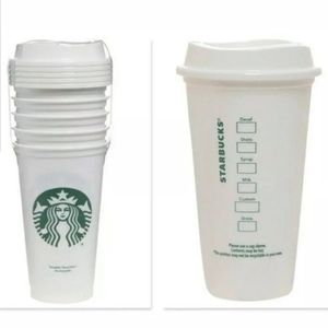 5 Starbucks Reusable Cups